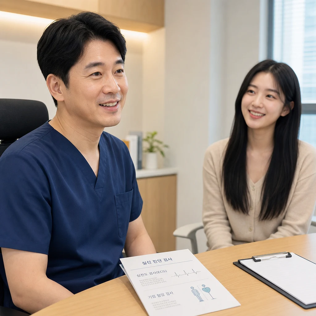천안미주신경성실신 진단 시 필요한 검사는?