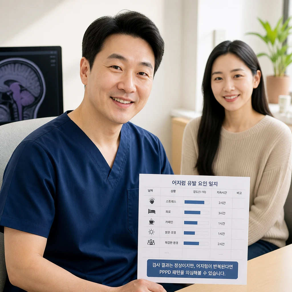 왜 검사 결과는 정상인데 어지럼증이 계속될까요? 1
